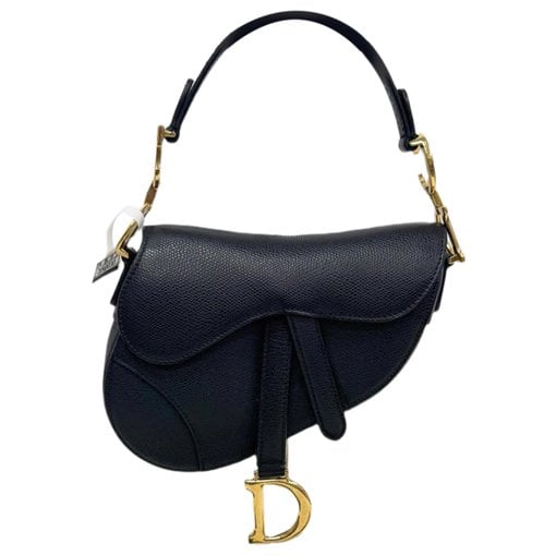 Saddle leather handbag