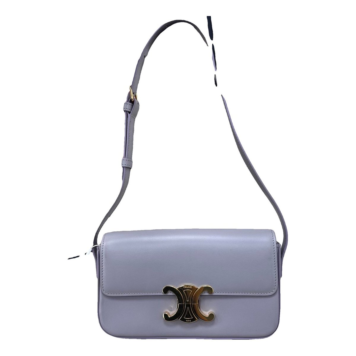Triomphe leather handbag