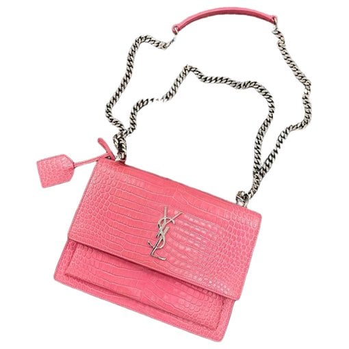 Sunset leather handbag