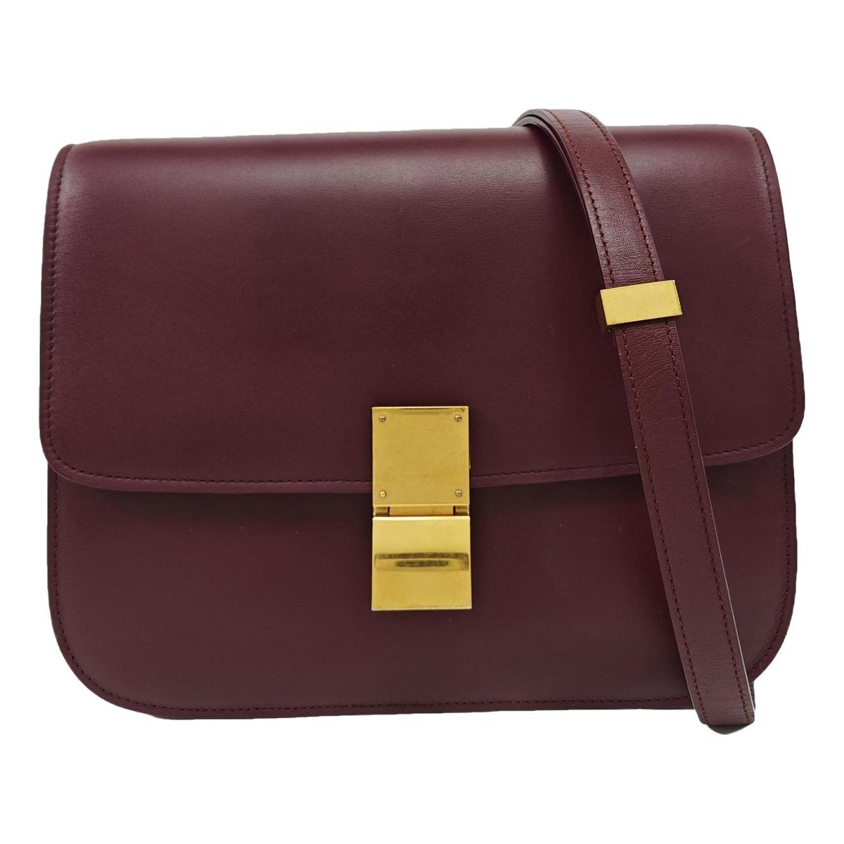 Classic leather handbag
