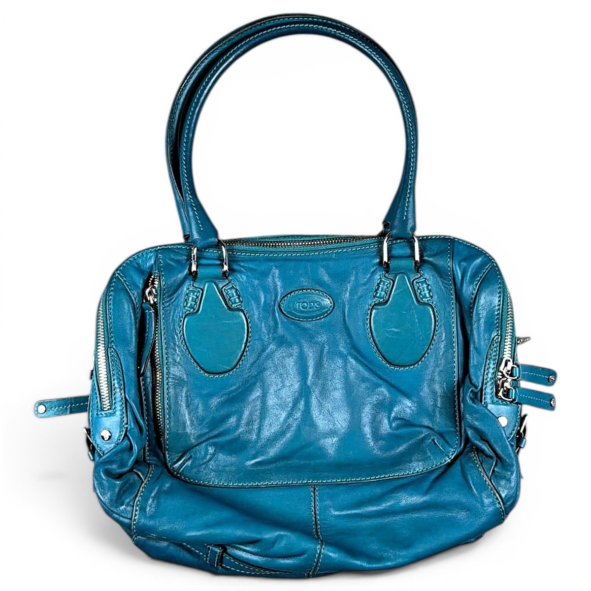 Leather handbag