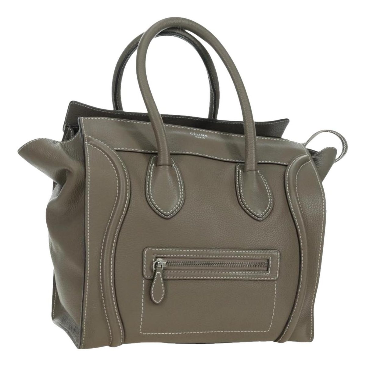 Luggage leather mini bag