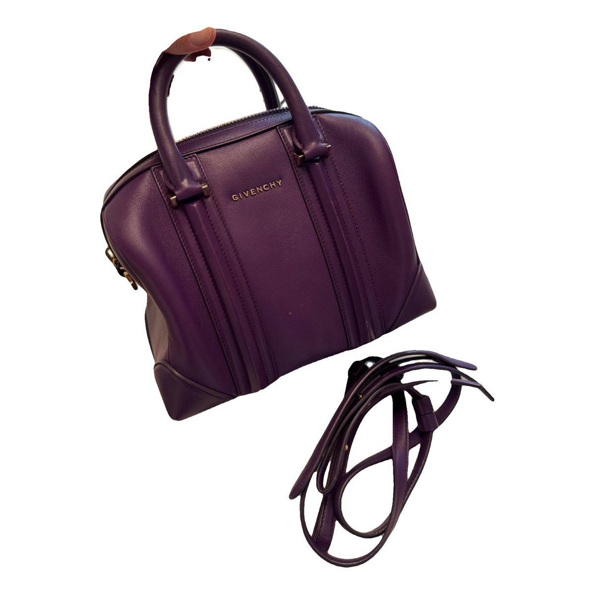 Lucrezia leather handbag