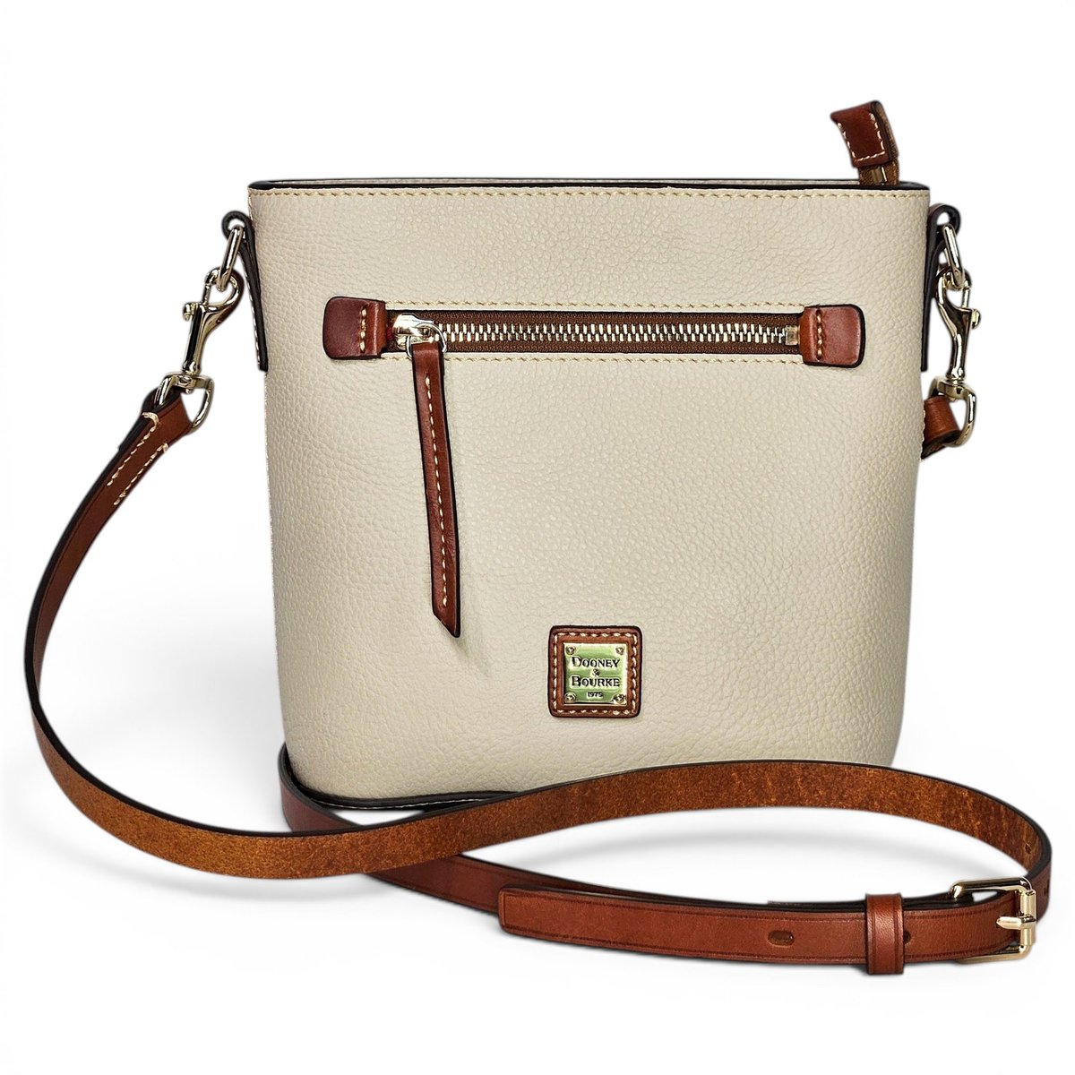 Leather crossbody bag