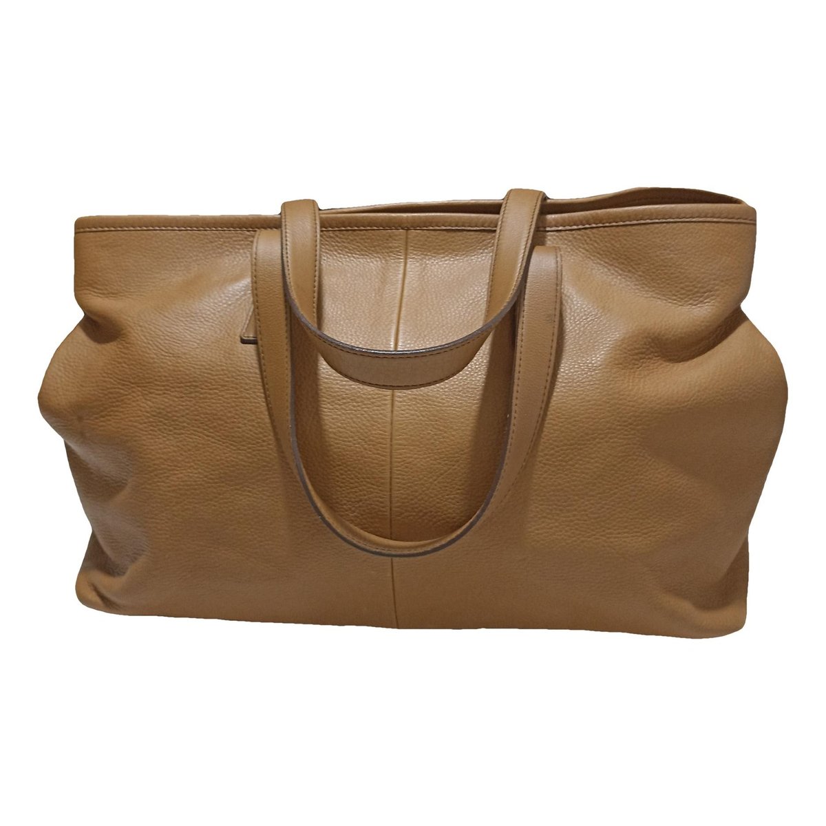 Leather tote