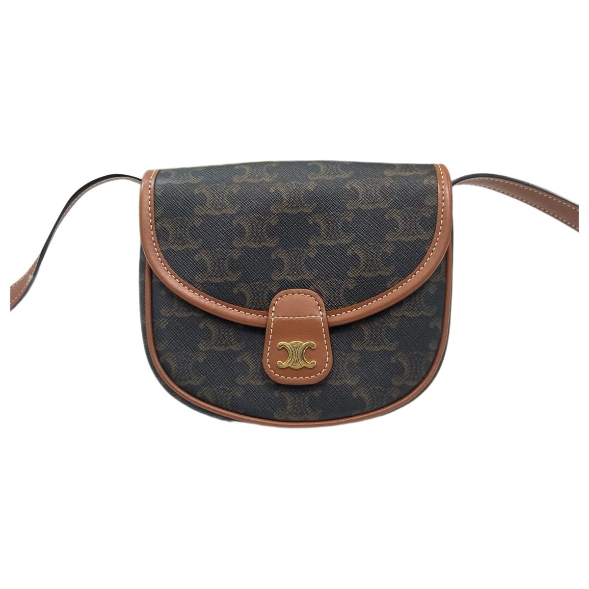 SAC 16 BESACE leather handbag