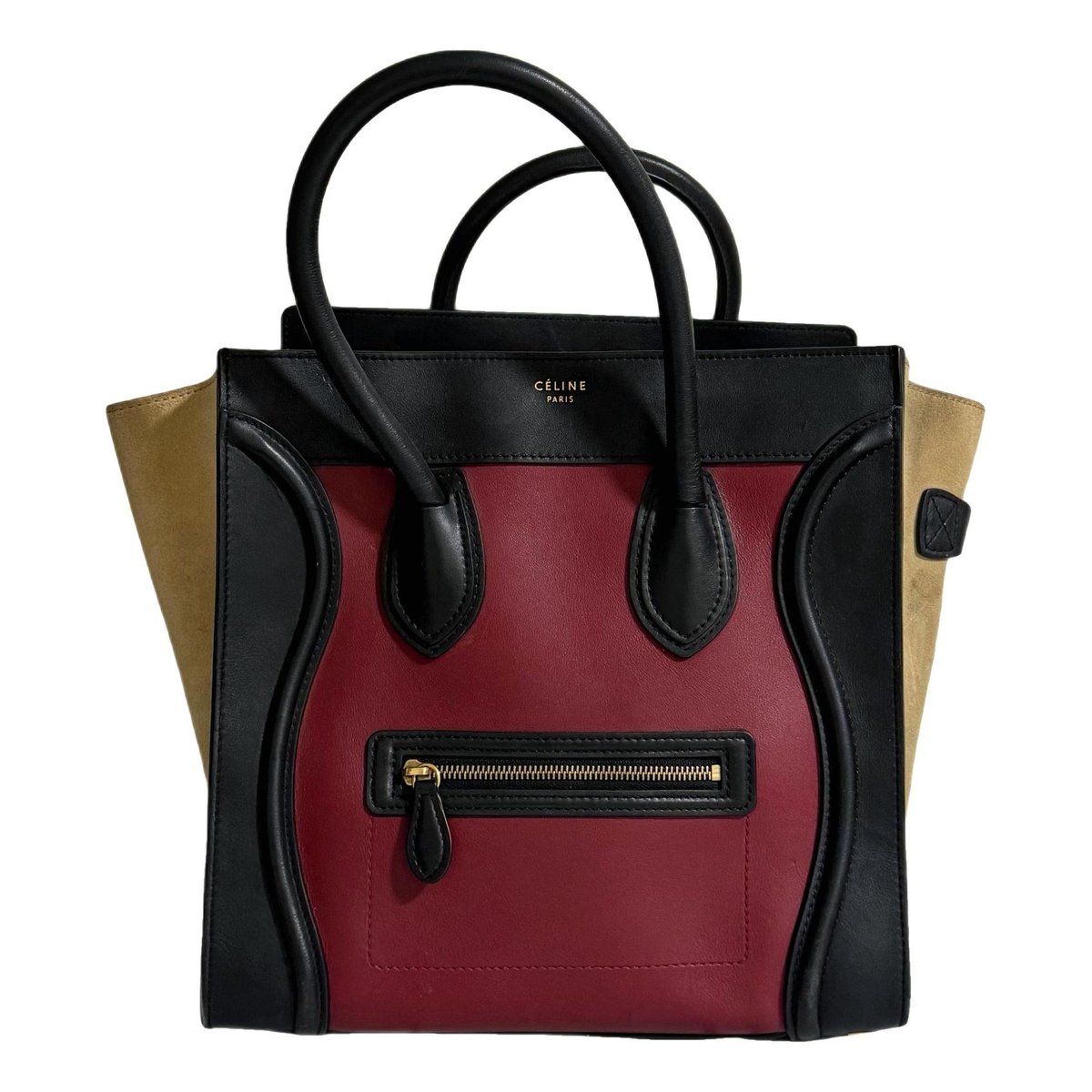 Luggage leather handbag