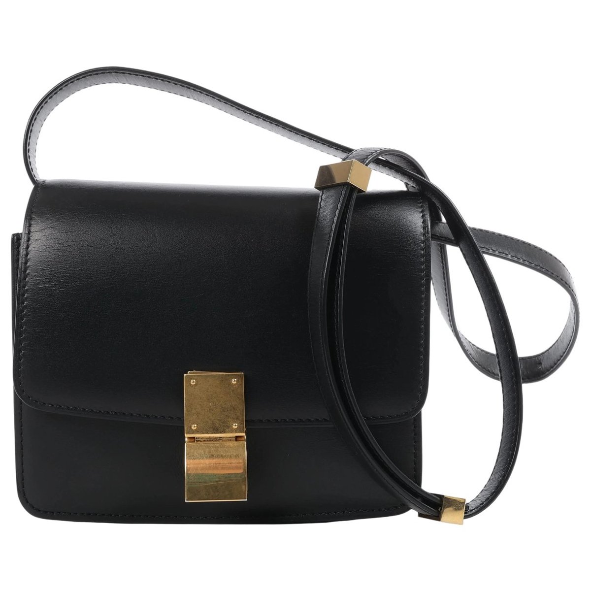 Classic leather crossbody bag