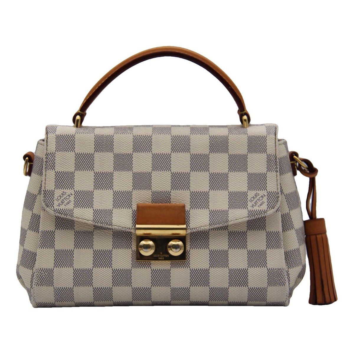 Croisette leather handbag