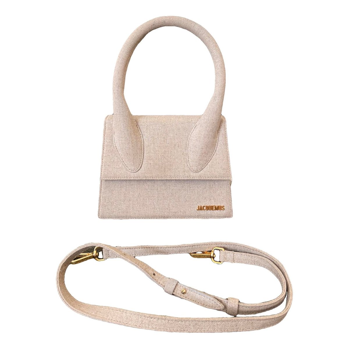 Le Grand Chiquito linen crossbody bag