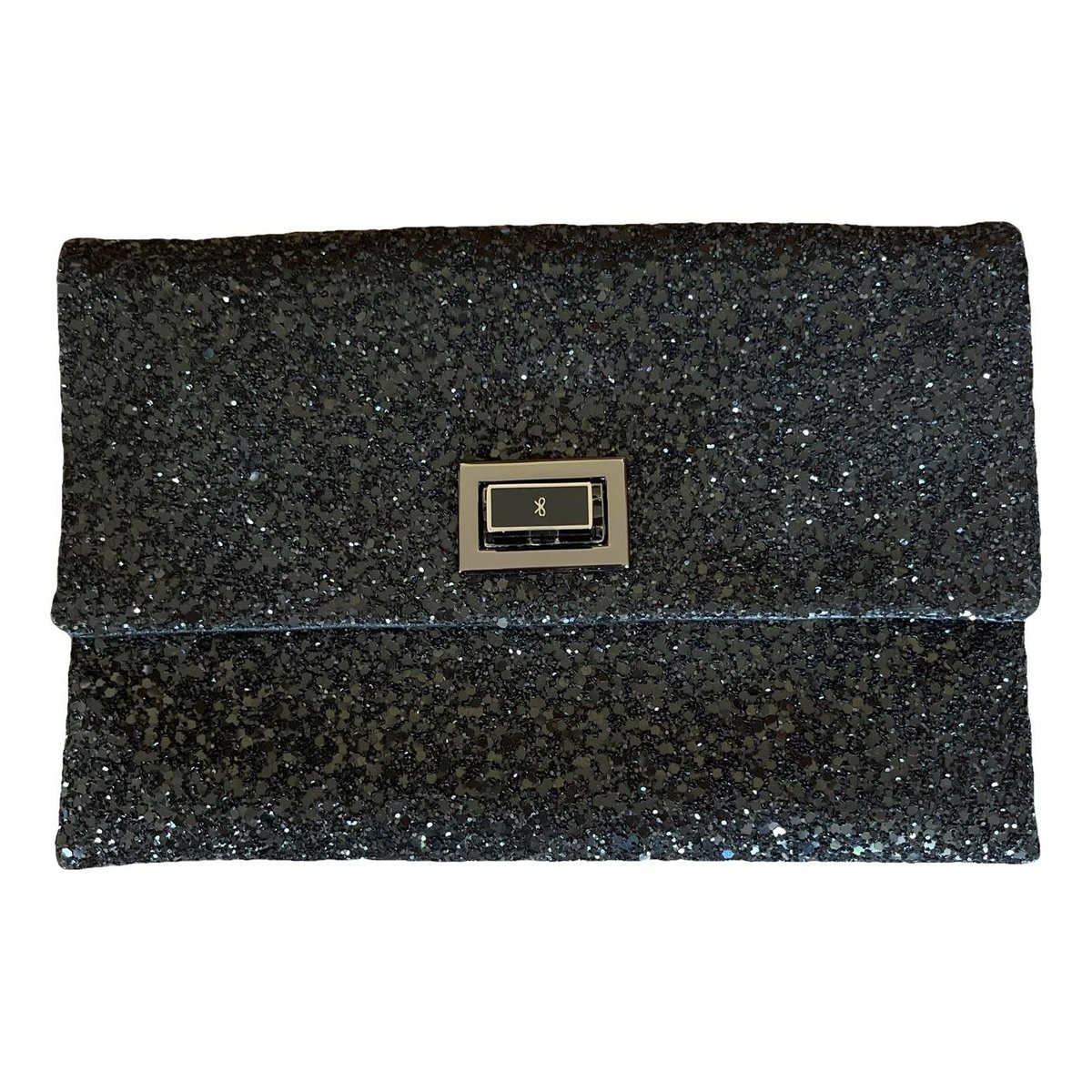 Glitter clutch bag