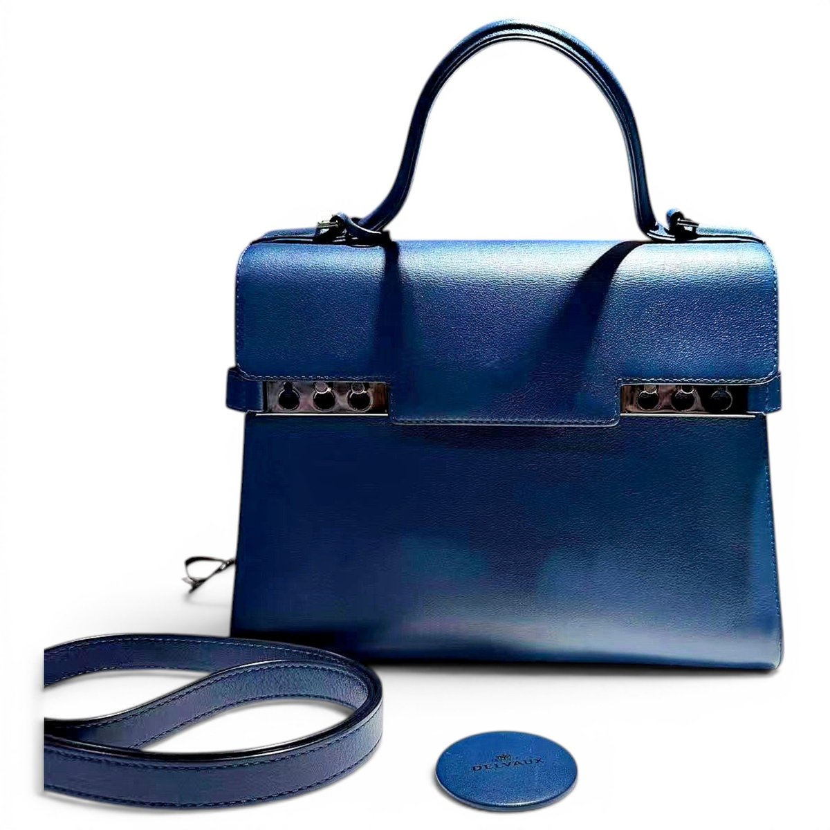Tempête leather handbag