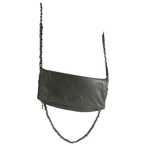 Rock leather crossbody bag