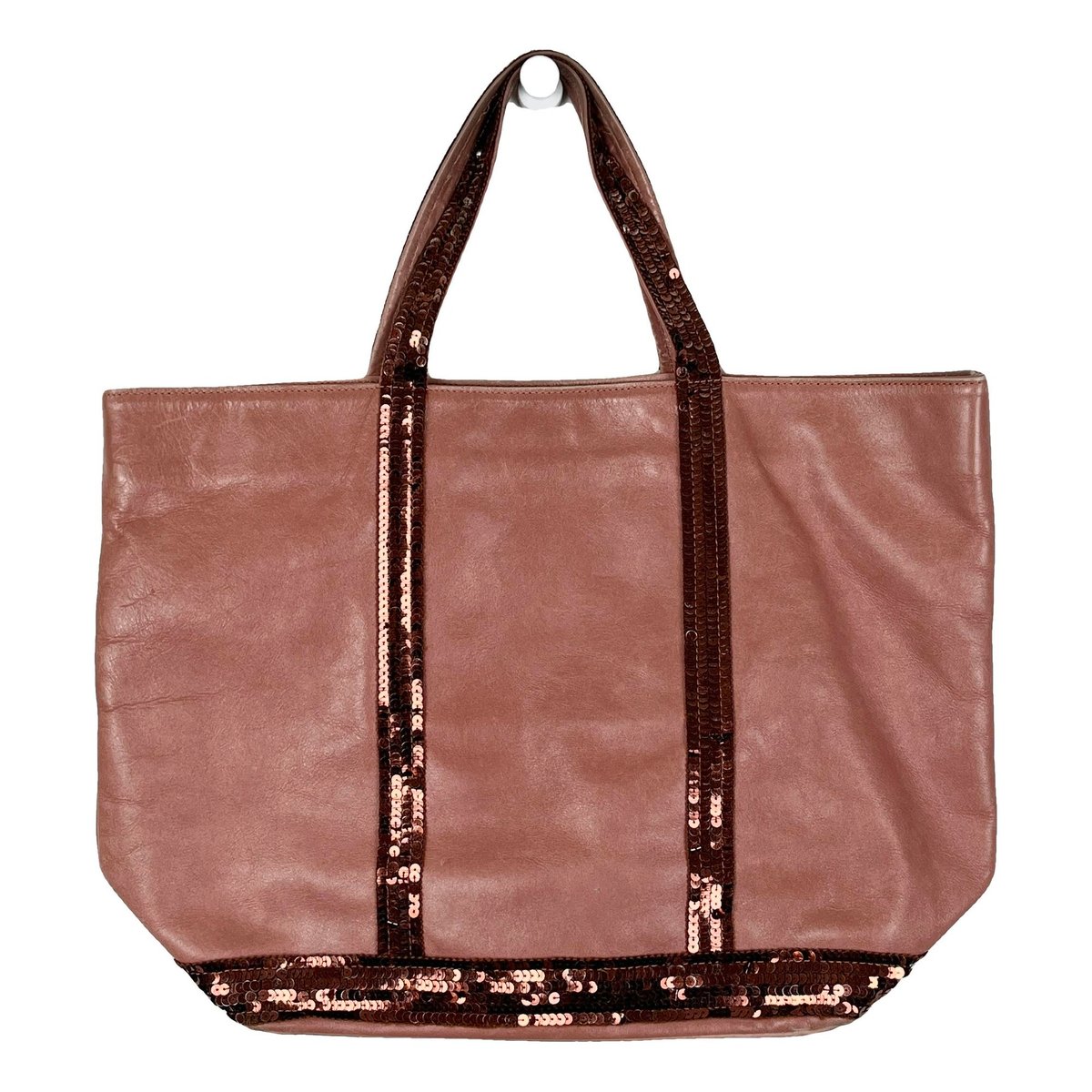 Cabas leather tote