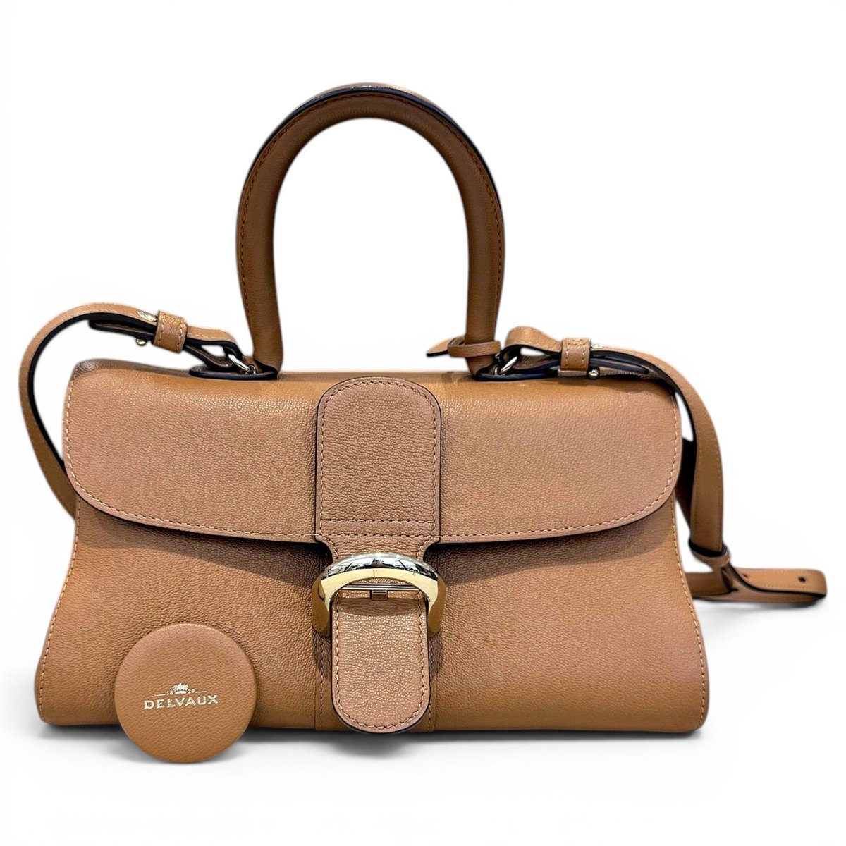 Brillant leather handbag