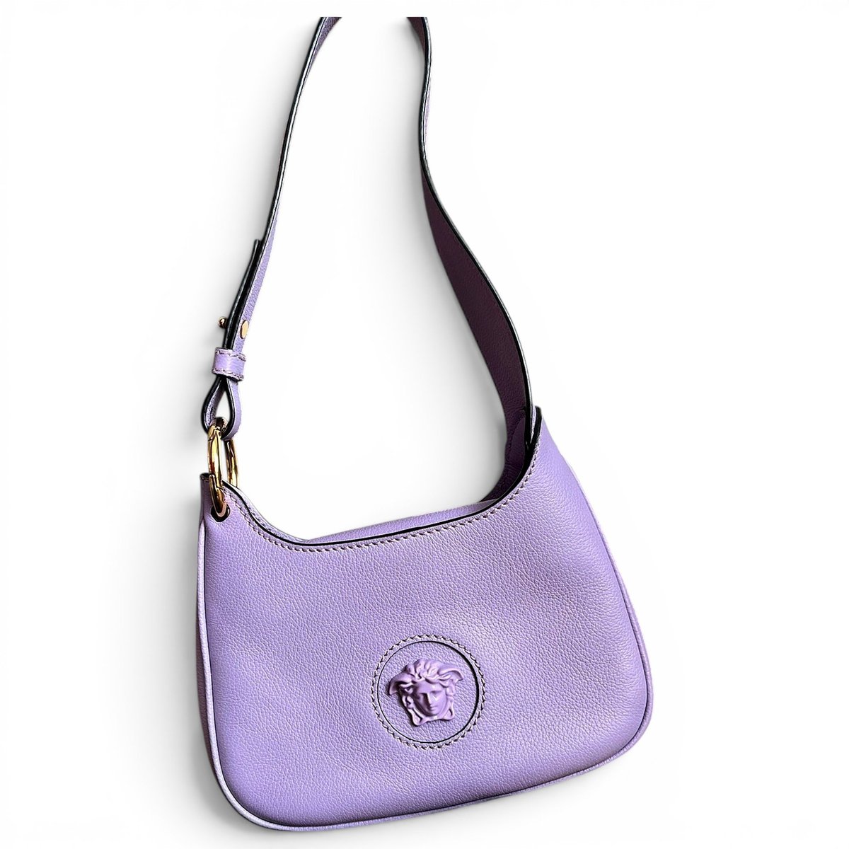 La Medusa leather handbag