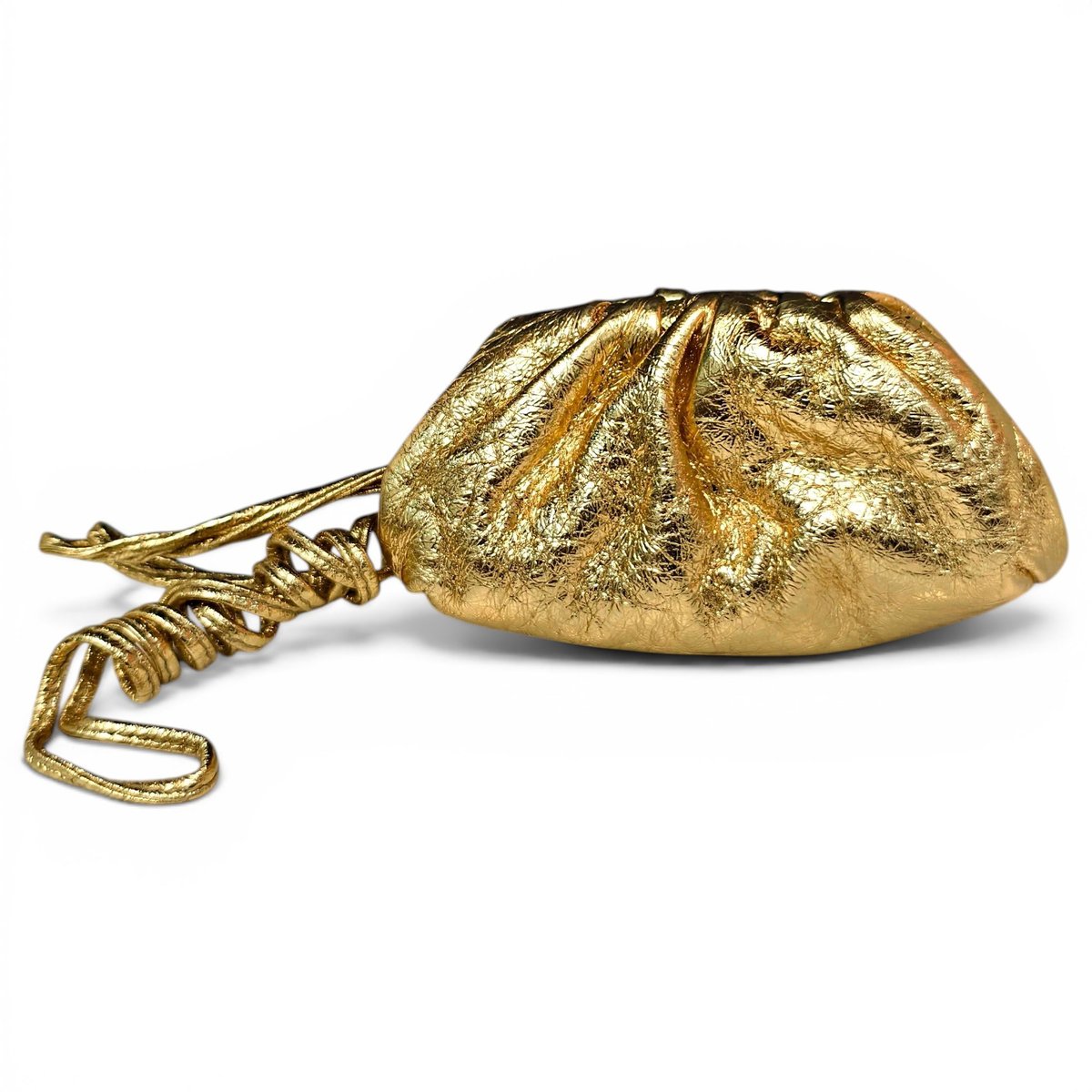 Pouch leather mini bag