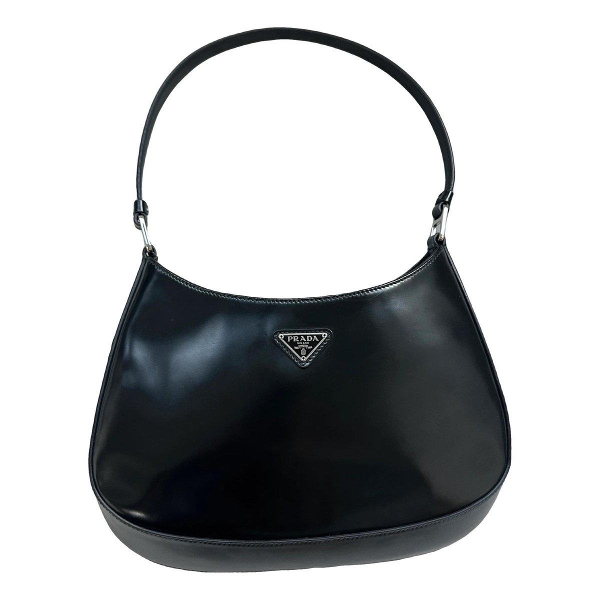 Cleo patent leather handbag