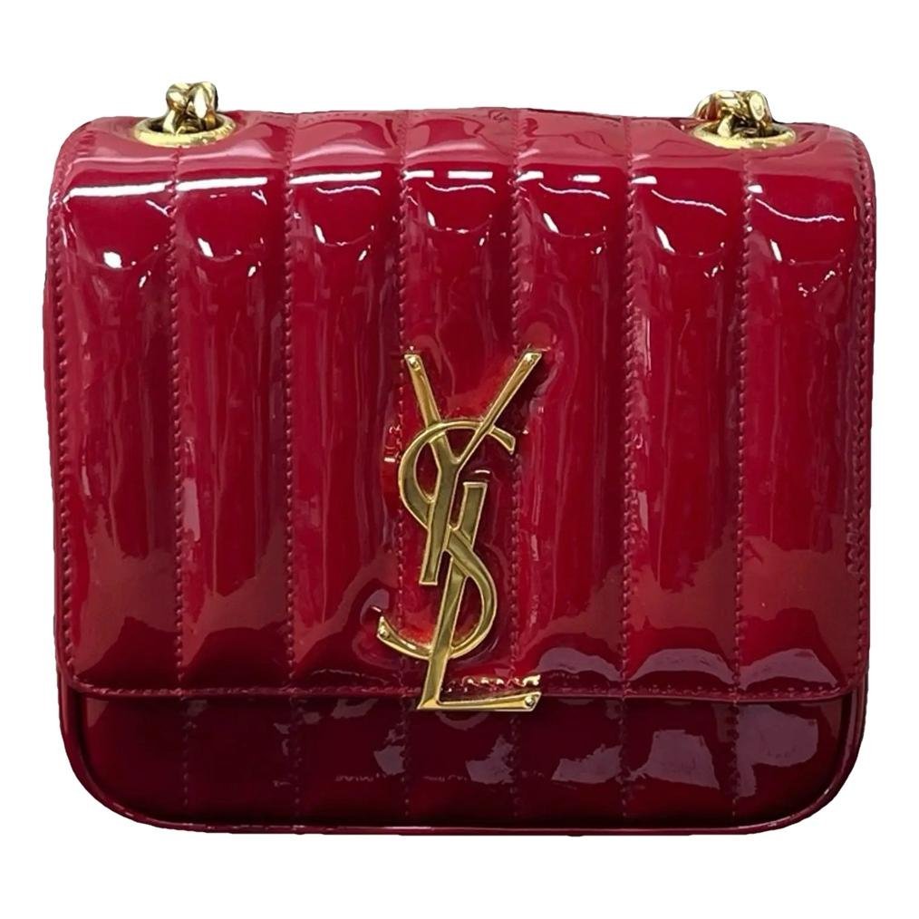 Vicky patent leather handbag