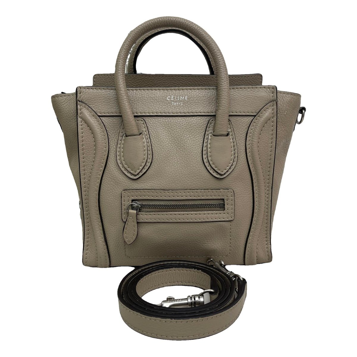 Luggage leather handbag