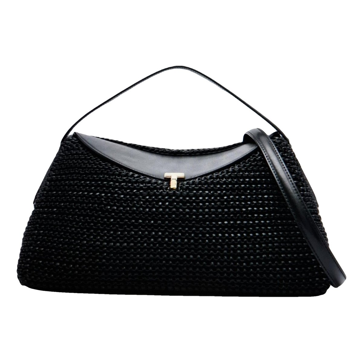 T-Lock leather tote