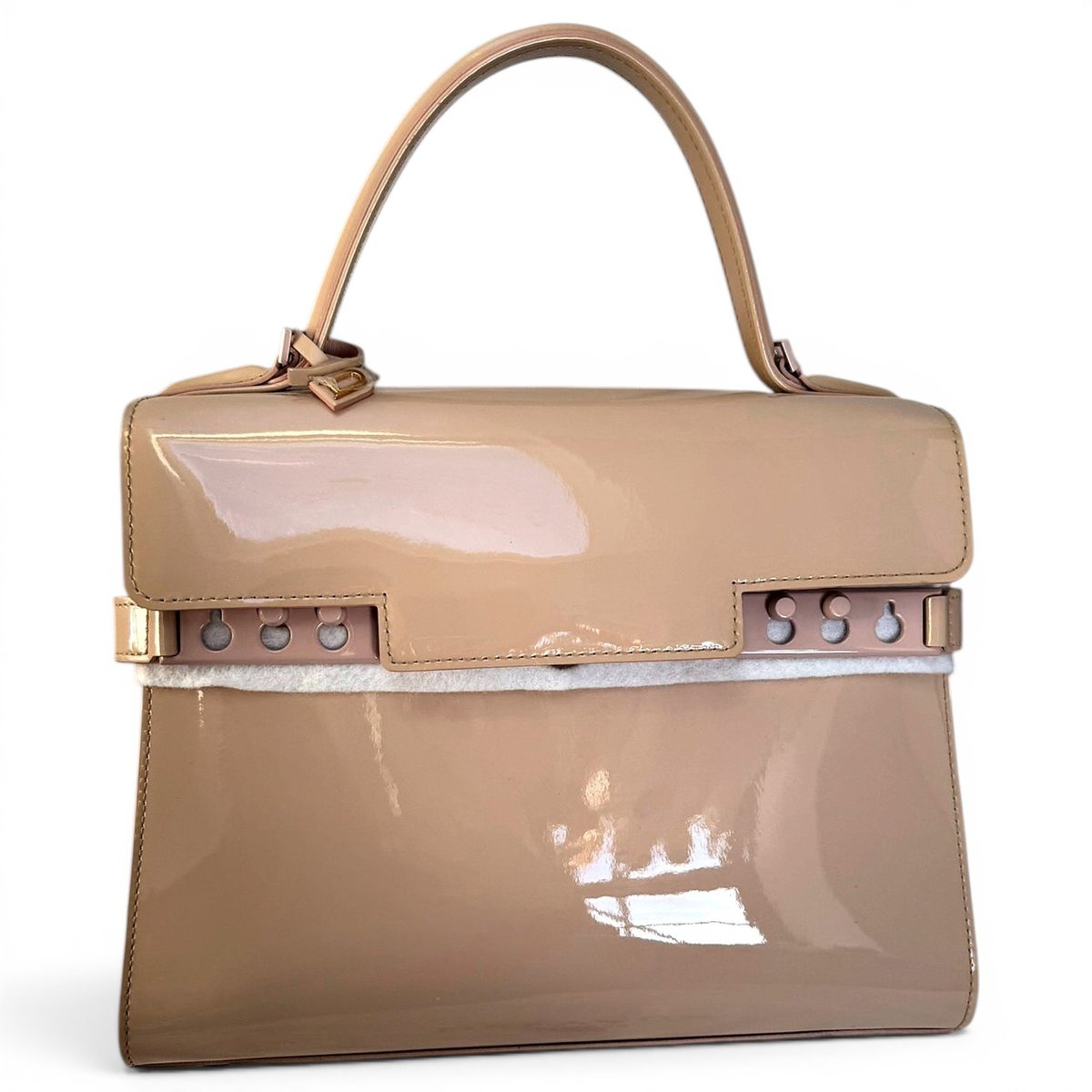 Tempête leather handbag