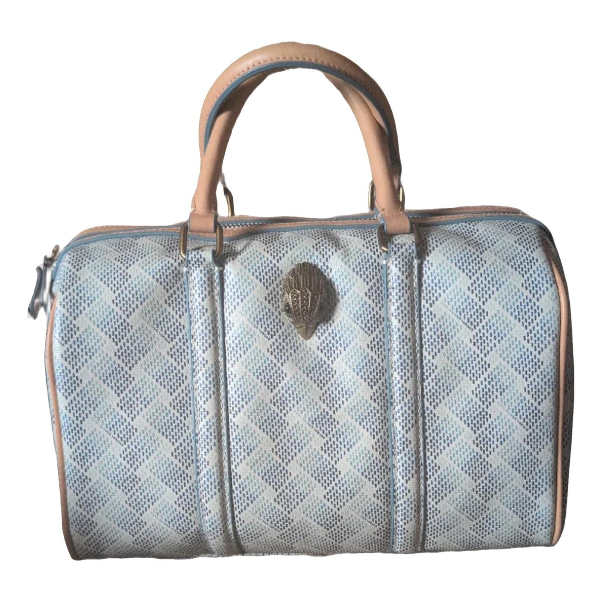 Leather bowling bag
