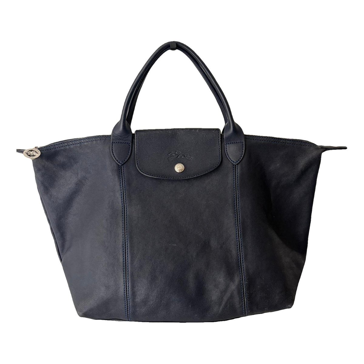 Pliage leather handbag