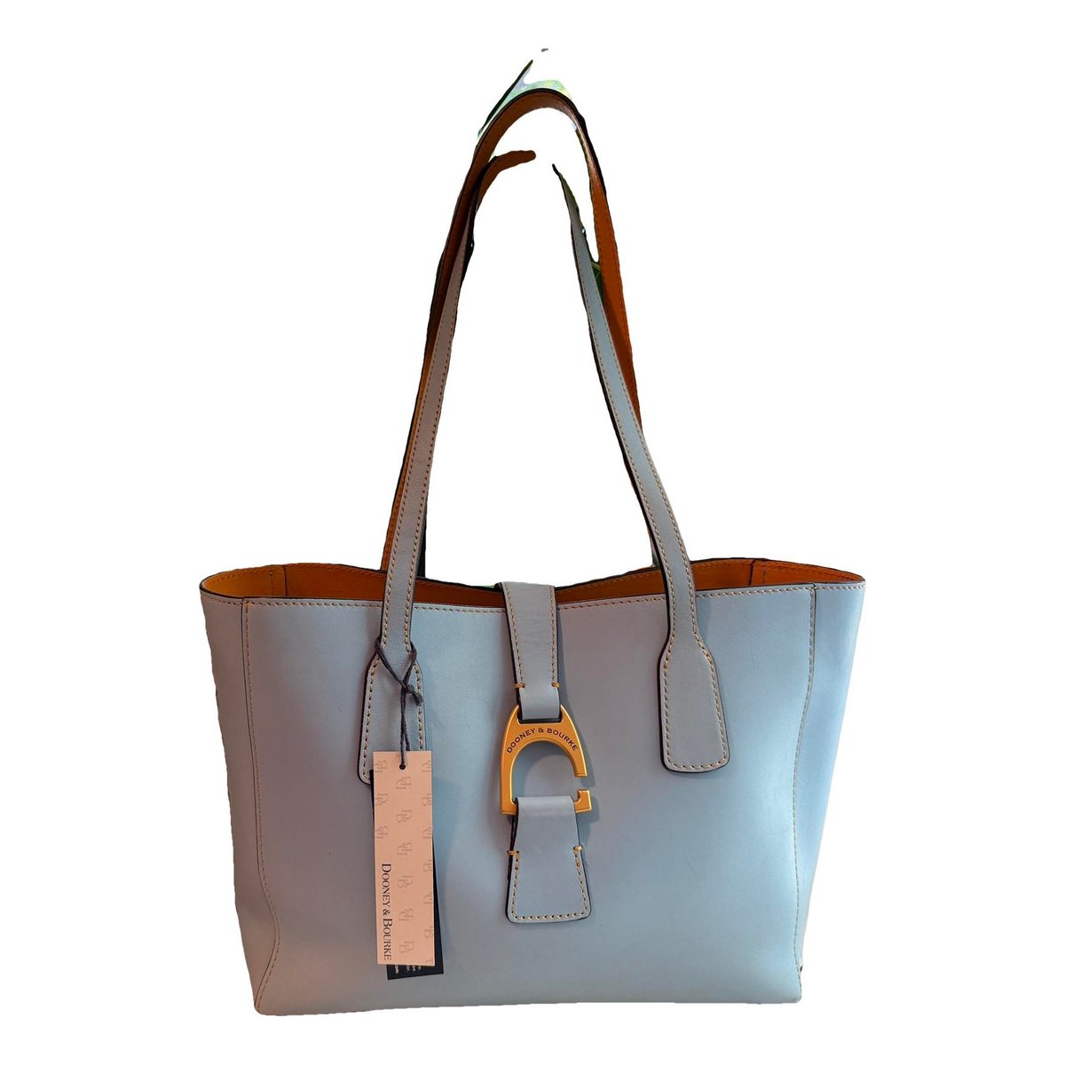 Leather tote
