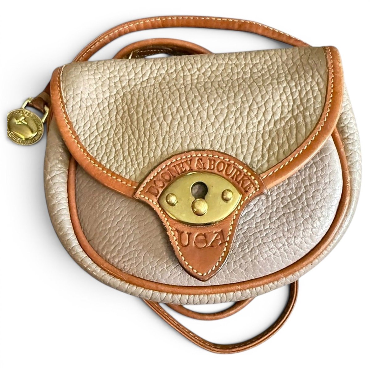 Leather crossbody bag