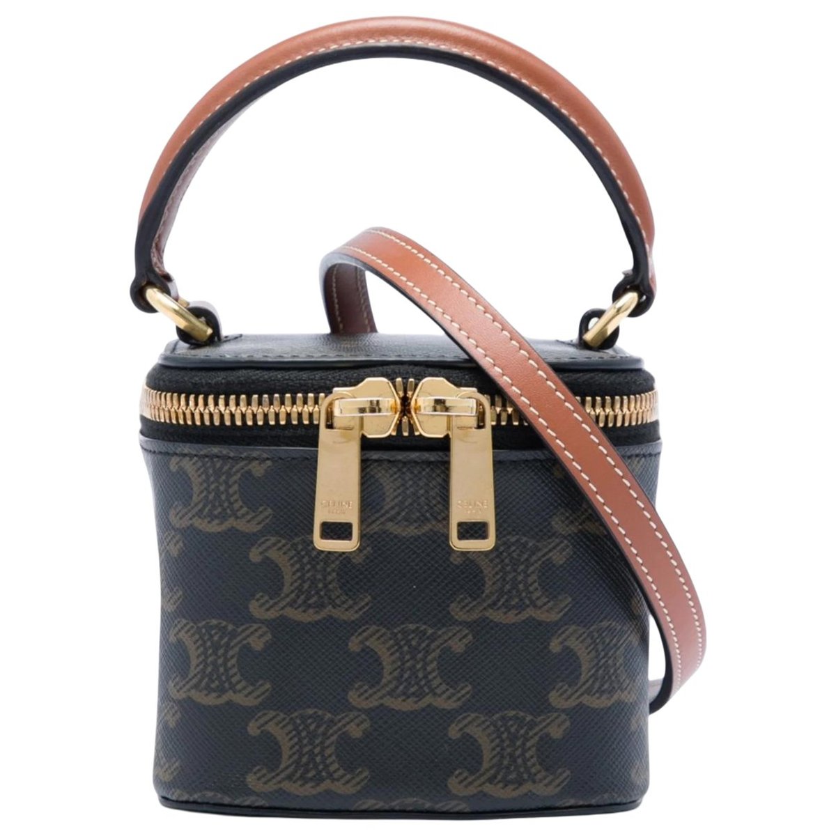 Triomphe cloth satchel