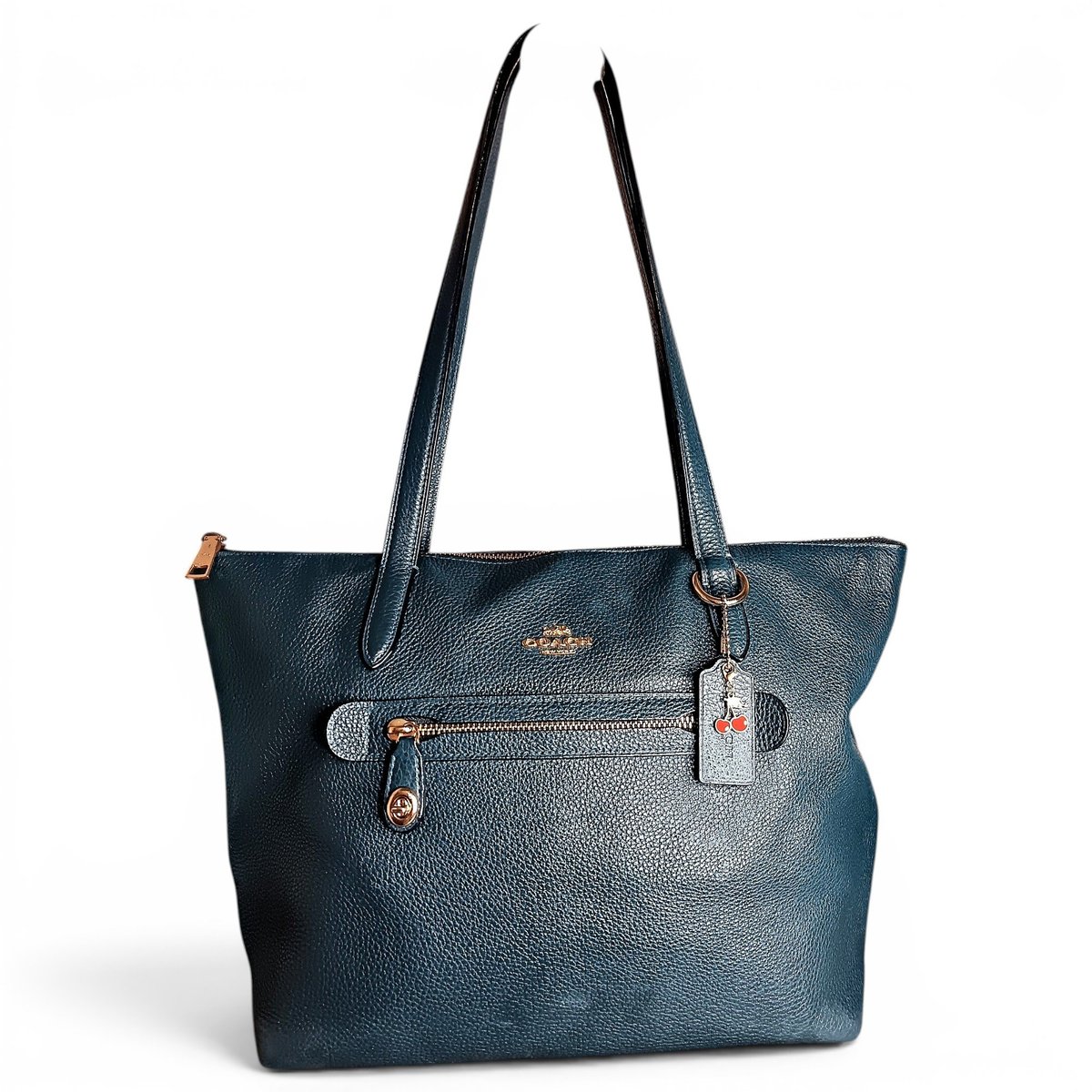 Leather tote