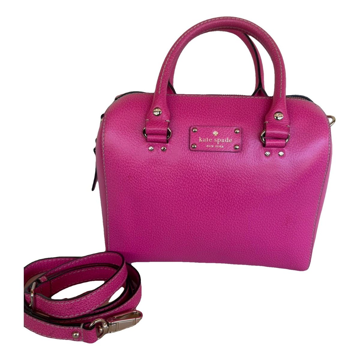 Leather crossbody bag