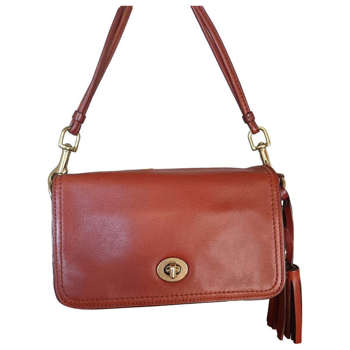 Leather crossbody bag