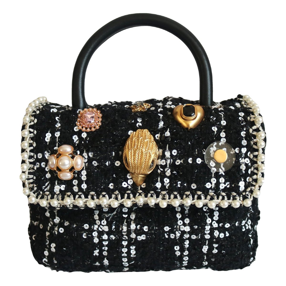 Tweed crossbody bag