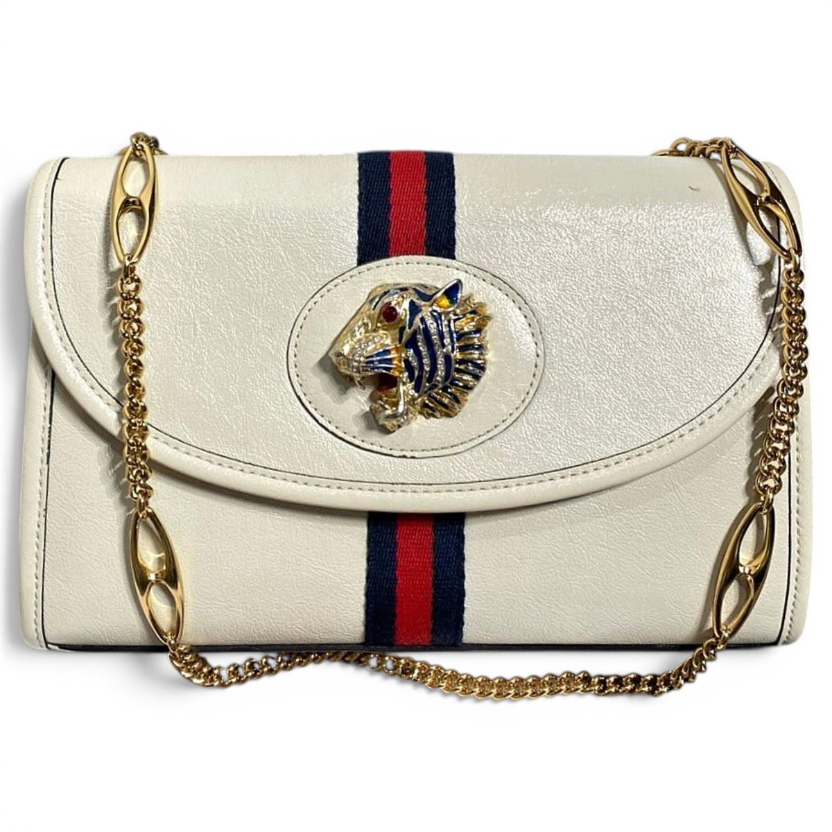 Rajah leather handbag