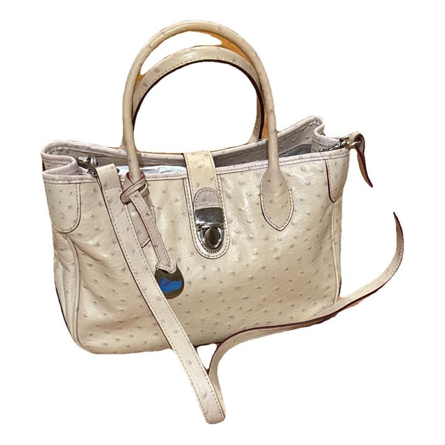 Leather satchel