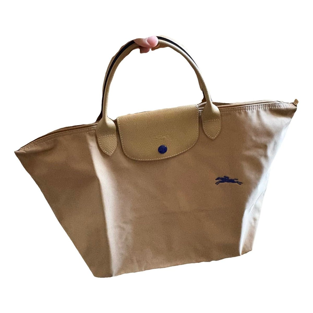Pliage leather handbag