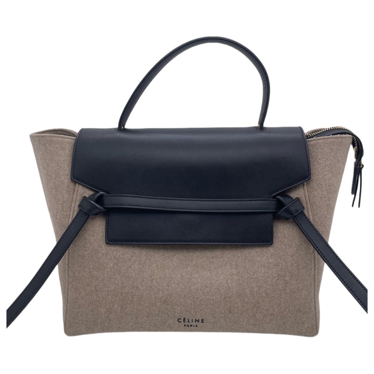 Belt cloth handbag