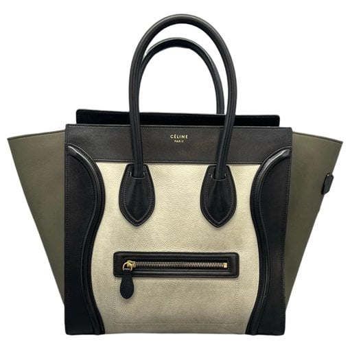 Luggage leather handbag