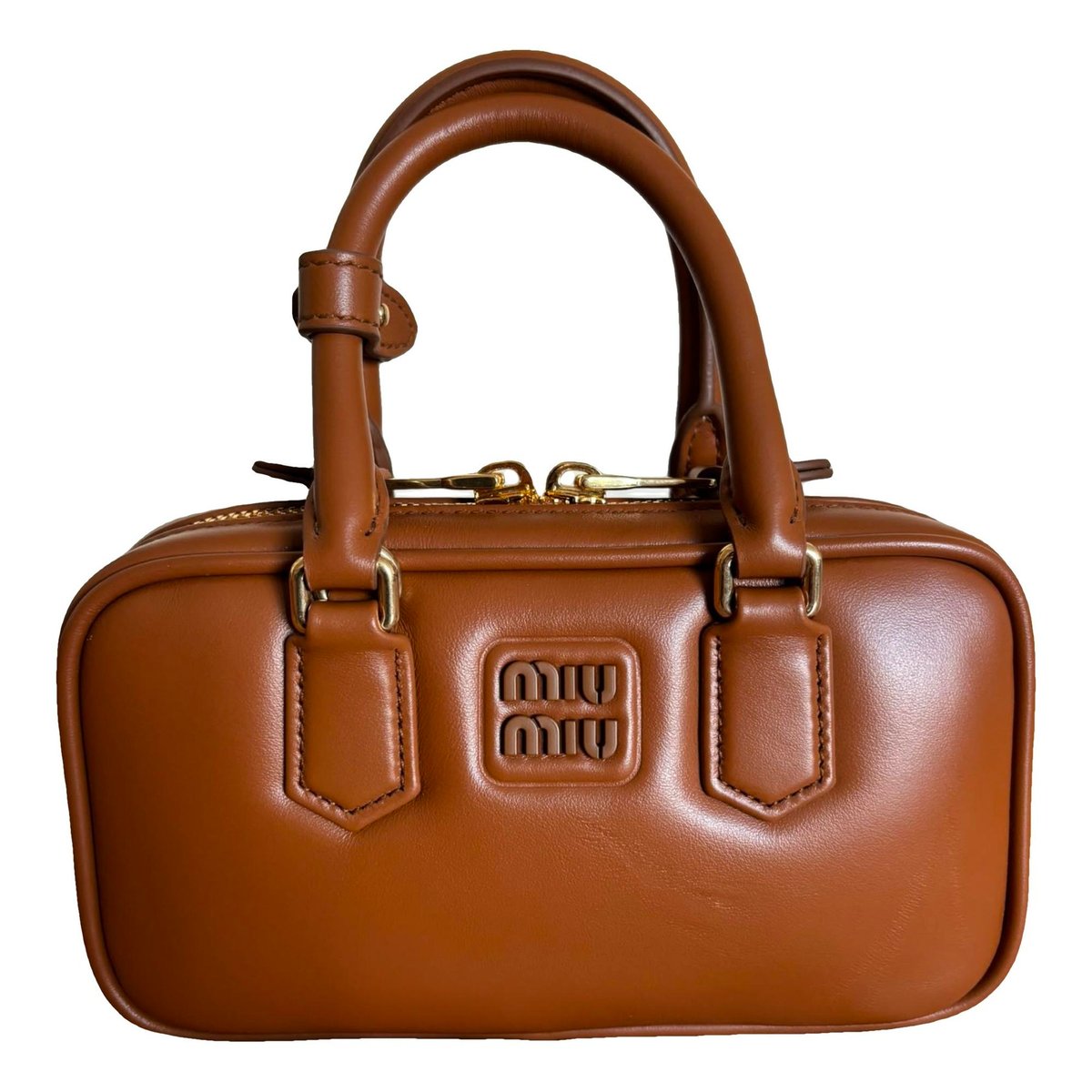 Arcadie leather handbag