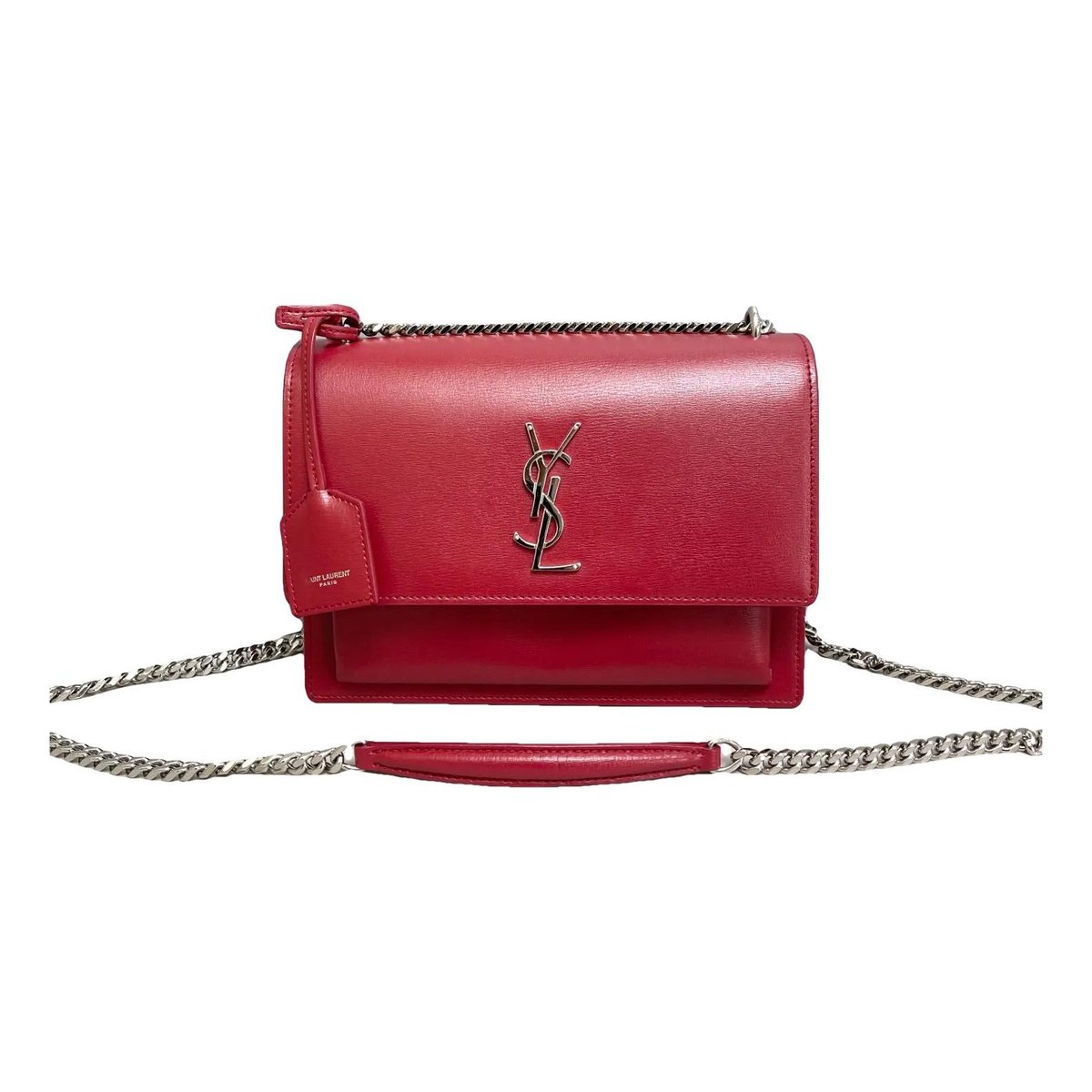 Sunset leather handbag
