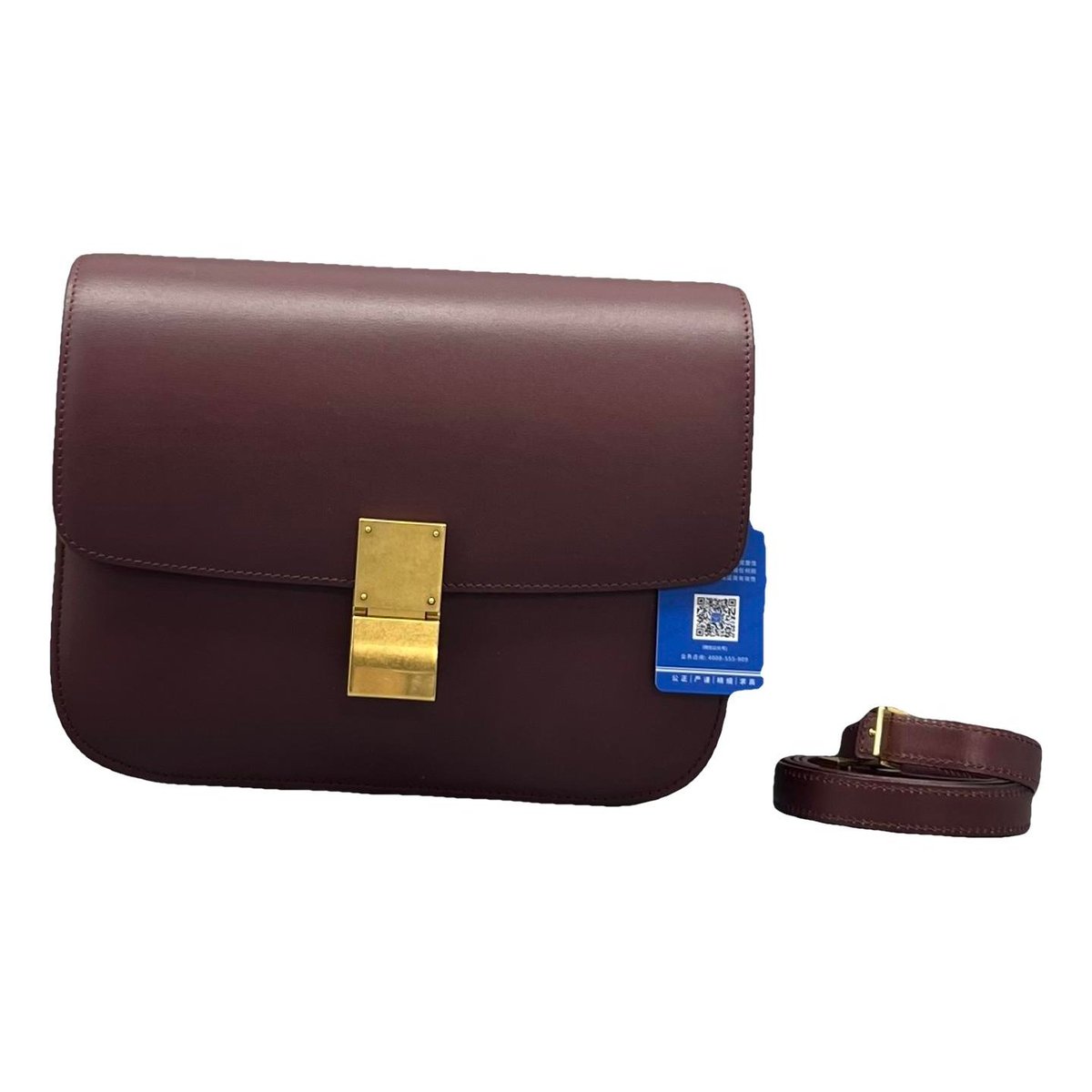 Classic leather handbag