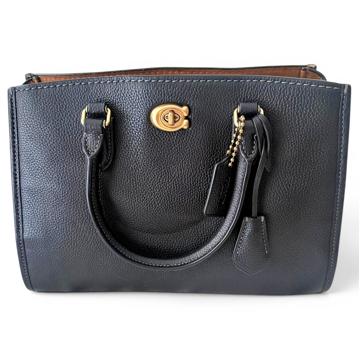 Leather crossbody bag