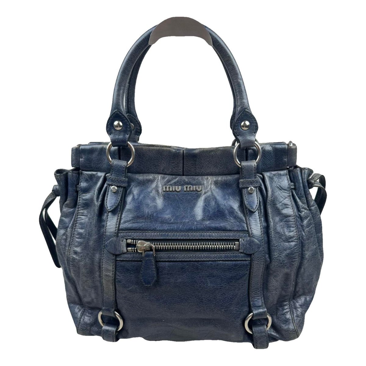 Vitello leather handbag