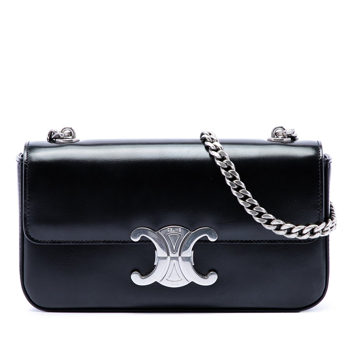 Triomphe leather handbag