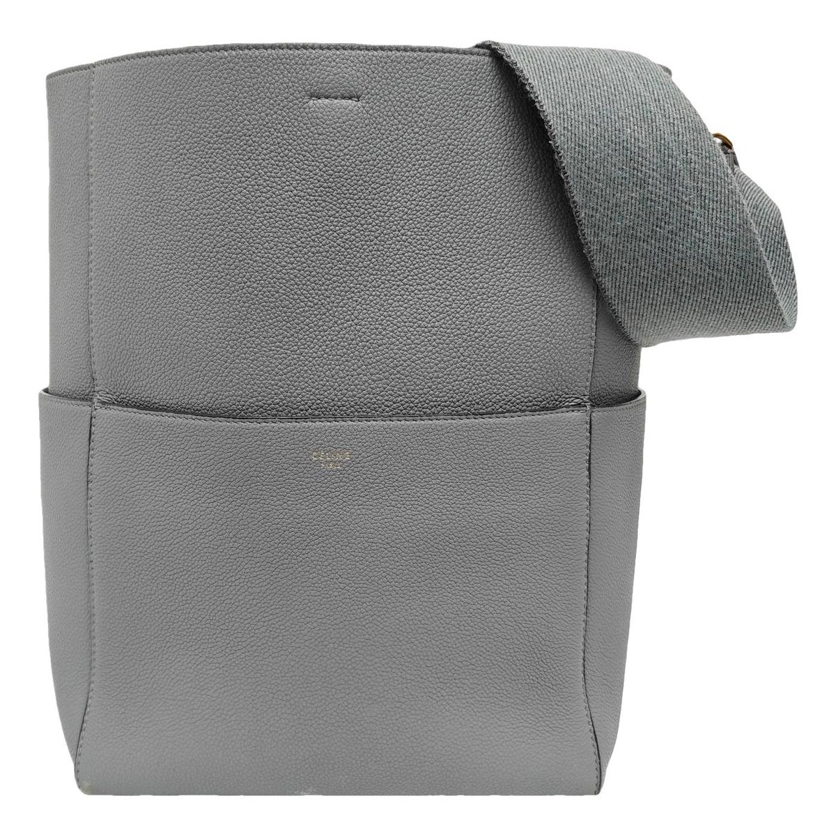 Seau Sangle leather tote