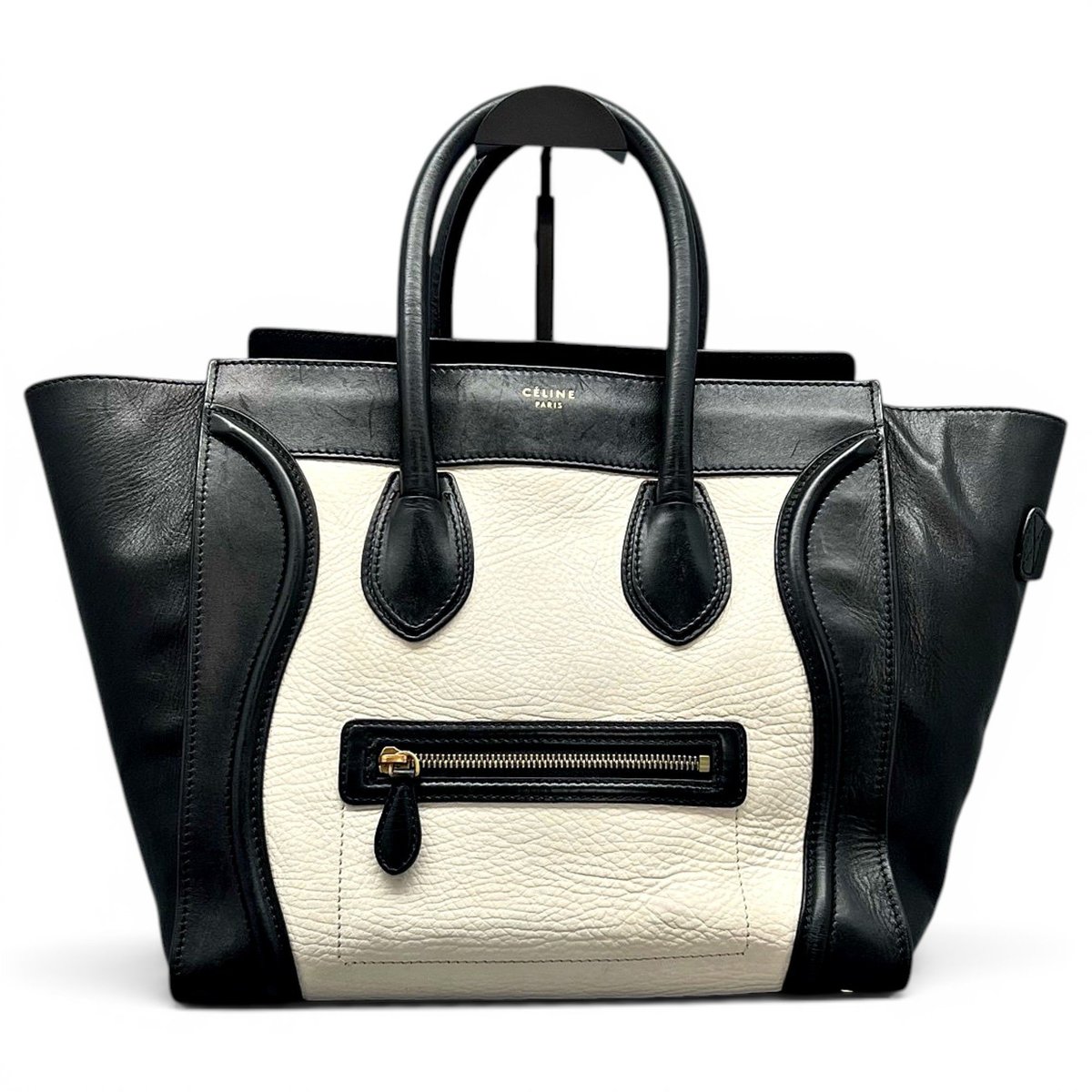 Luggage leather handbag