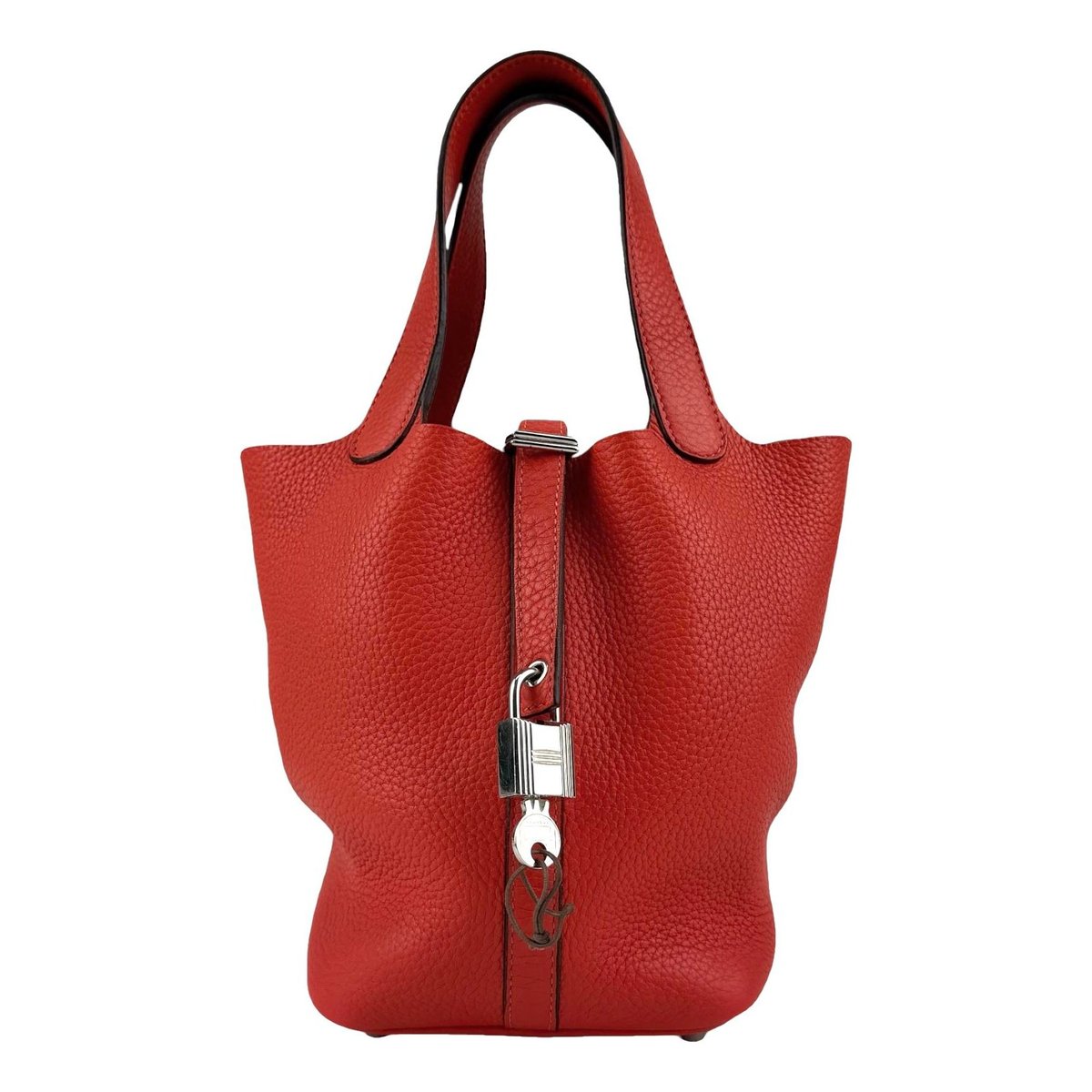 Picotin leather handbag