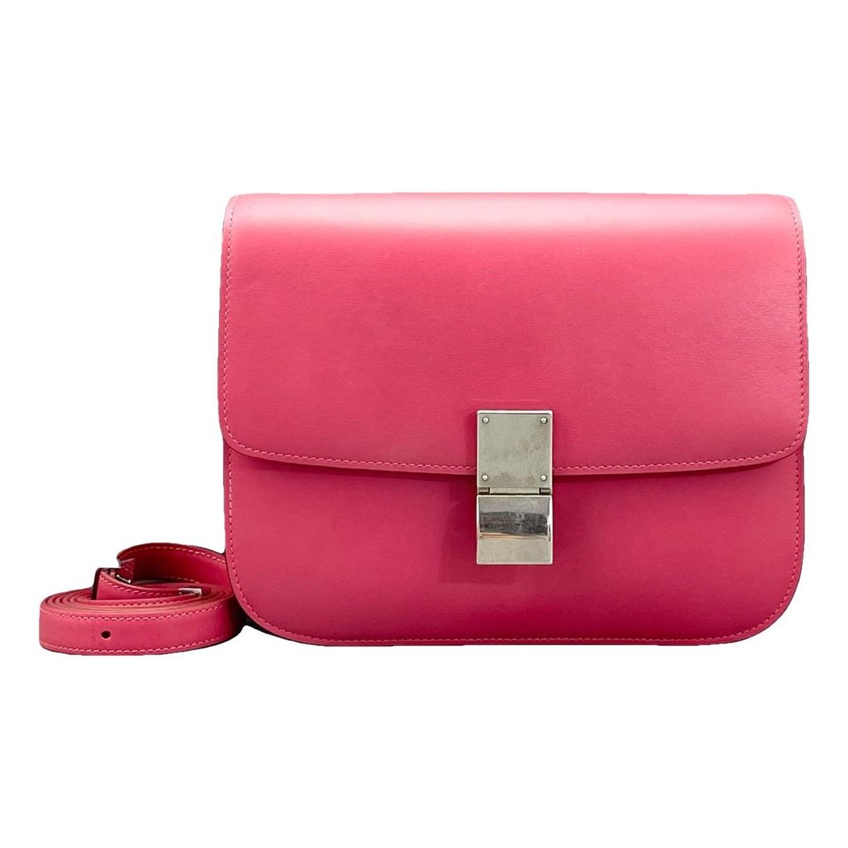Classic leather crossbody bag